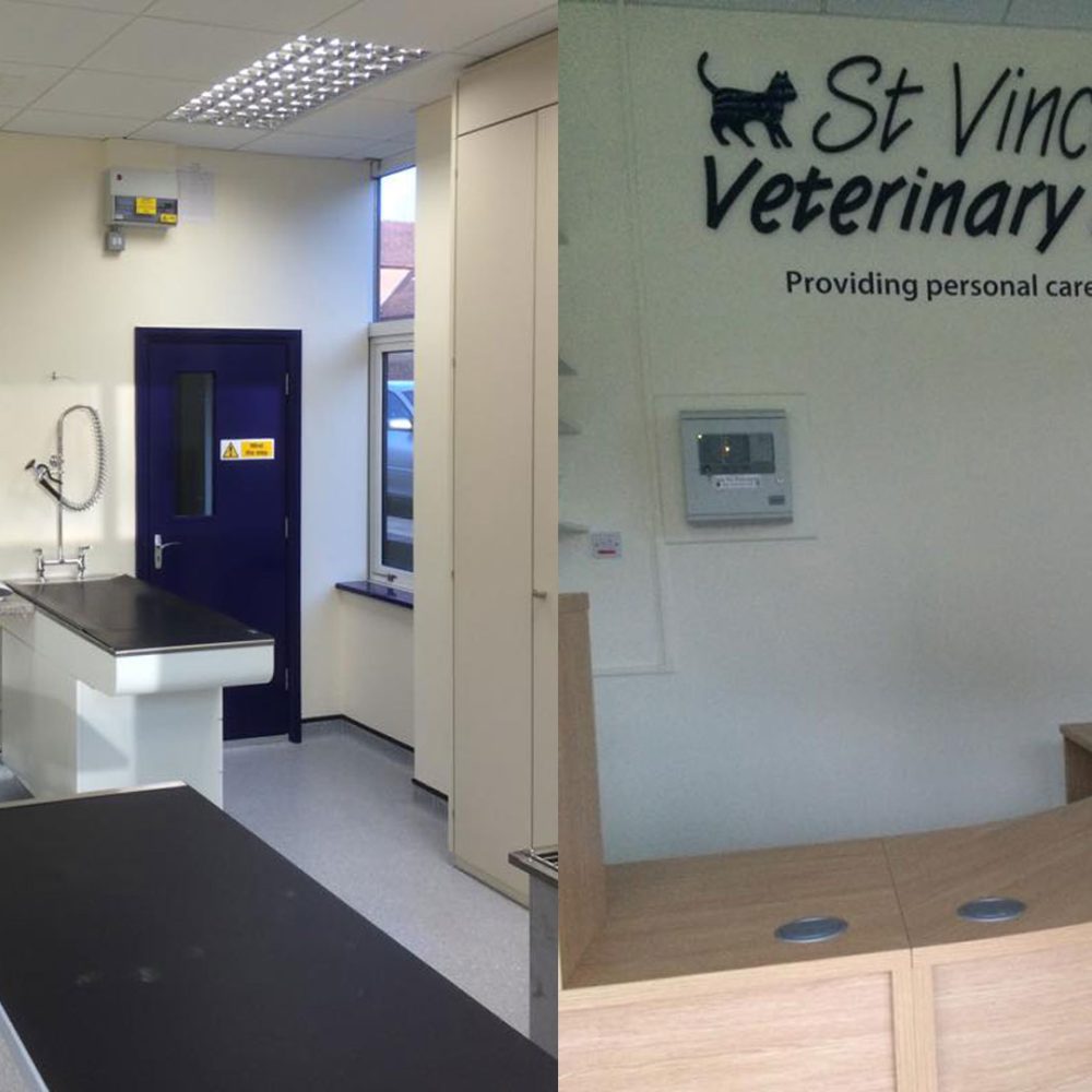 Siloam-Construction | Property Refurbishment | Design and fit | Non-residential Build | Gas Safe | St Vincents Veterinary Surgery